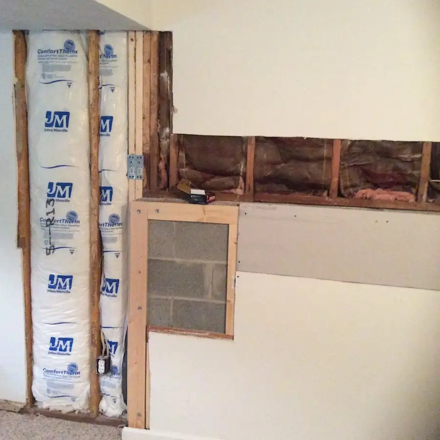Wall insulation replacement during Structural Drying in La CaÃ±ada Flintridge